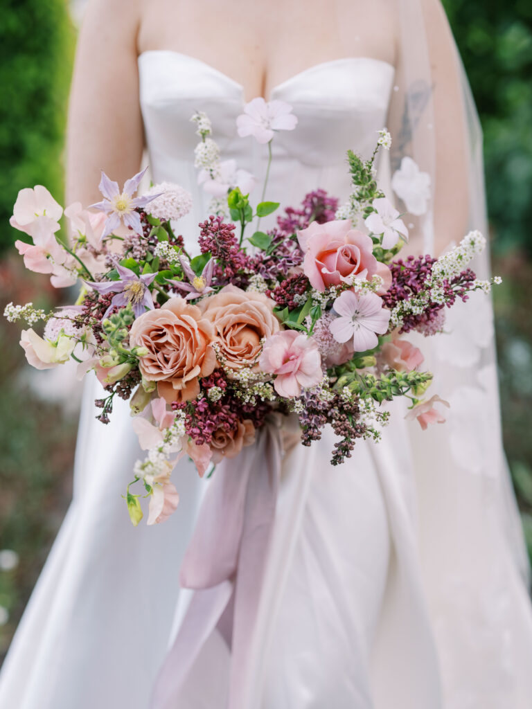 San Diego Wedding Planner, Bryce Gaston Events planned and designed this whimsical, pink and purple wedding in La Jolla at Villa Francesca. She plans luxury weddings throughout Southern California.